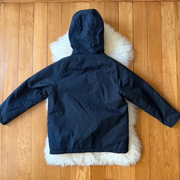 Kids Barbour Hooded Wax Jacket - Picture 3 of 9